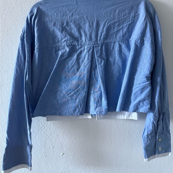 Zara Light Blue Shirt - Picture 3 of 4